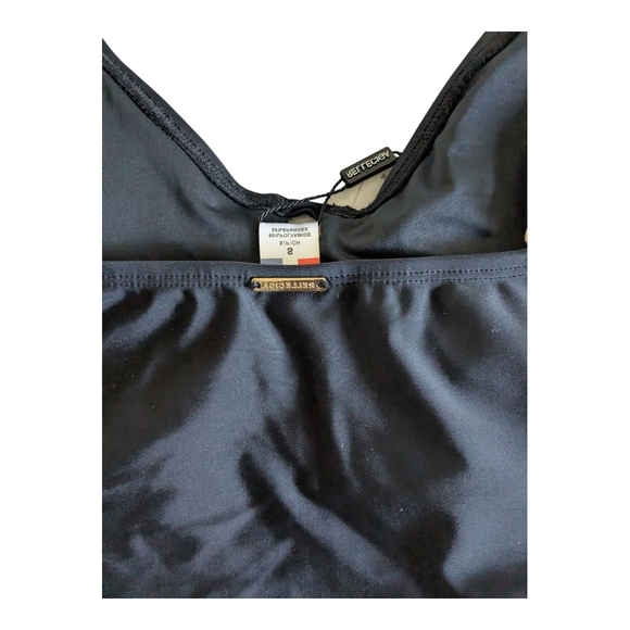 Relleciga Women's Tankini/Bikini Top, Black, Size S, New. - Picture 6 of 8